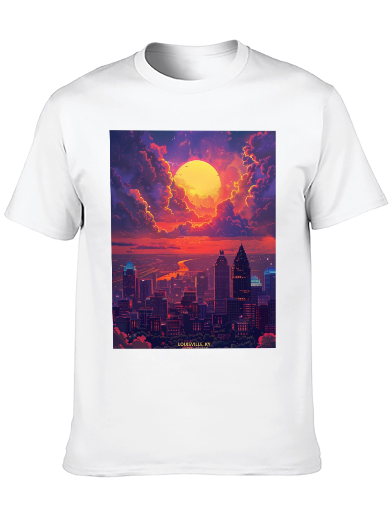Louisville Kentucky Skyline T-Shirt