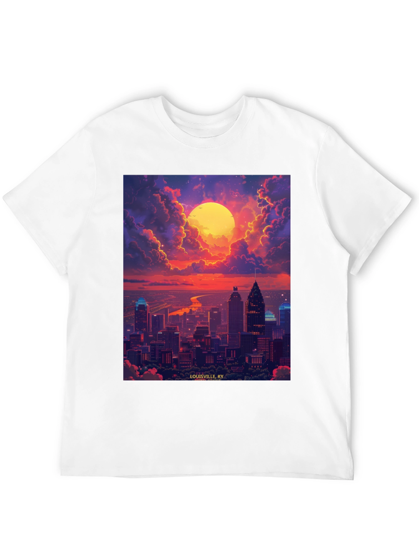 Louisville Kentucky Skyline T-Shirt