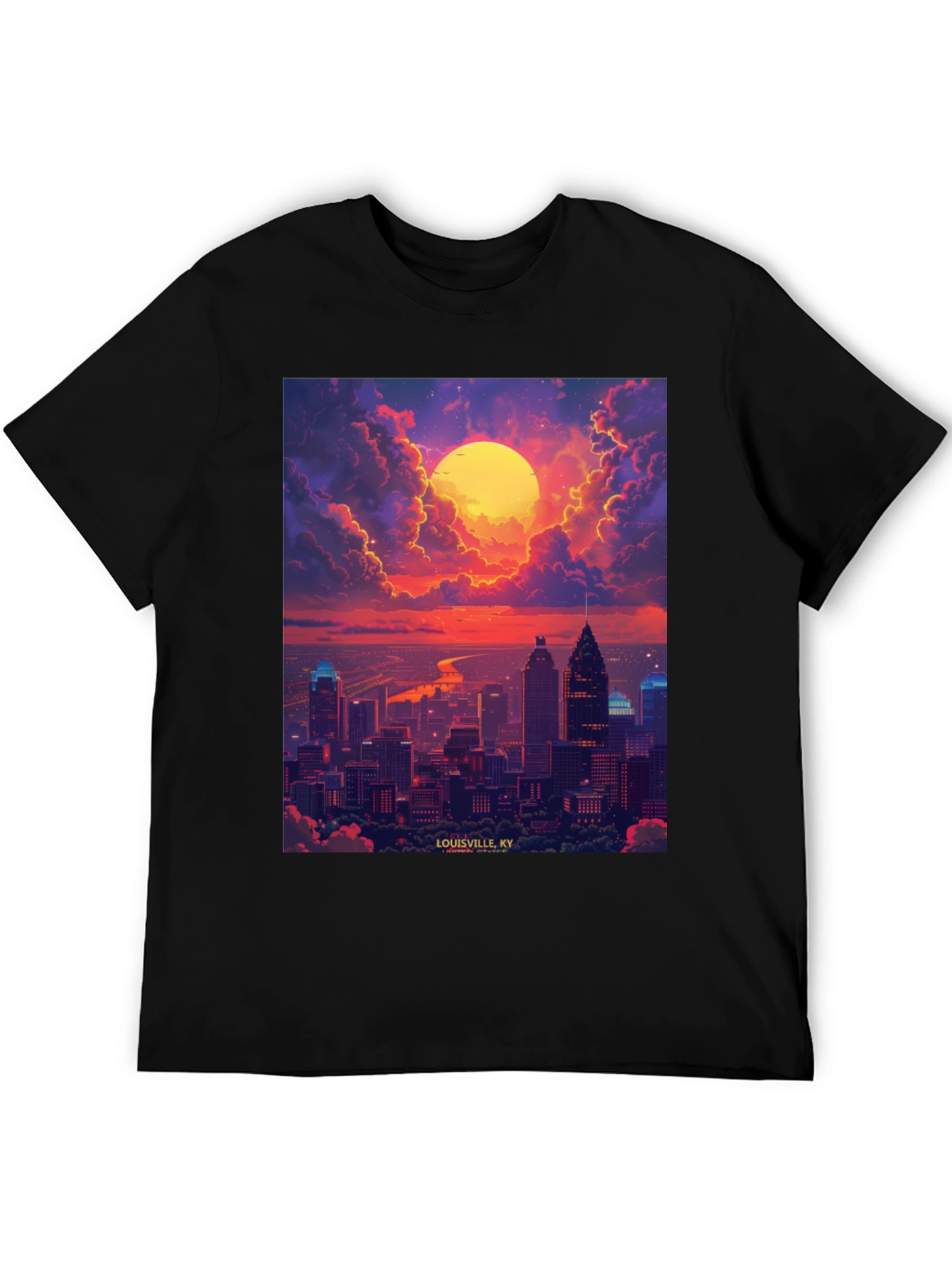 Louisville Kentucky Skyline T-Shirt