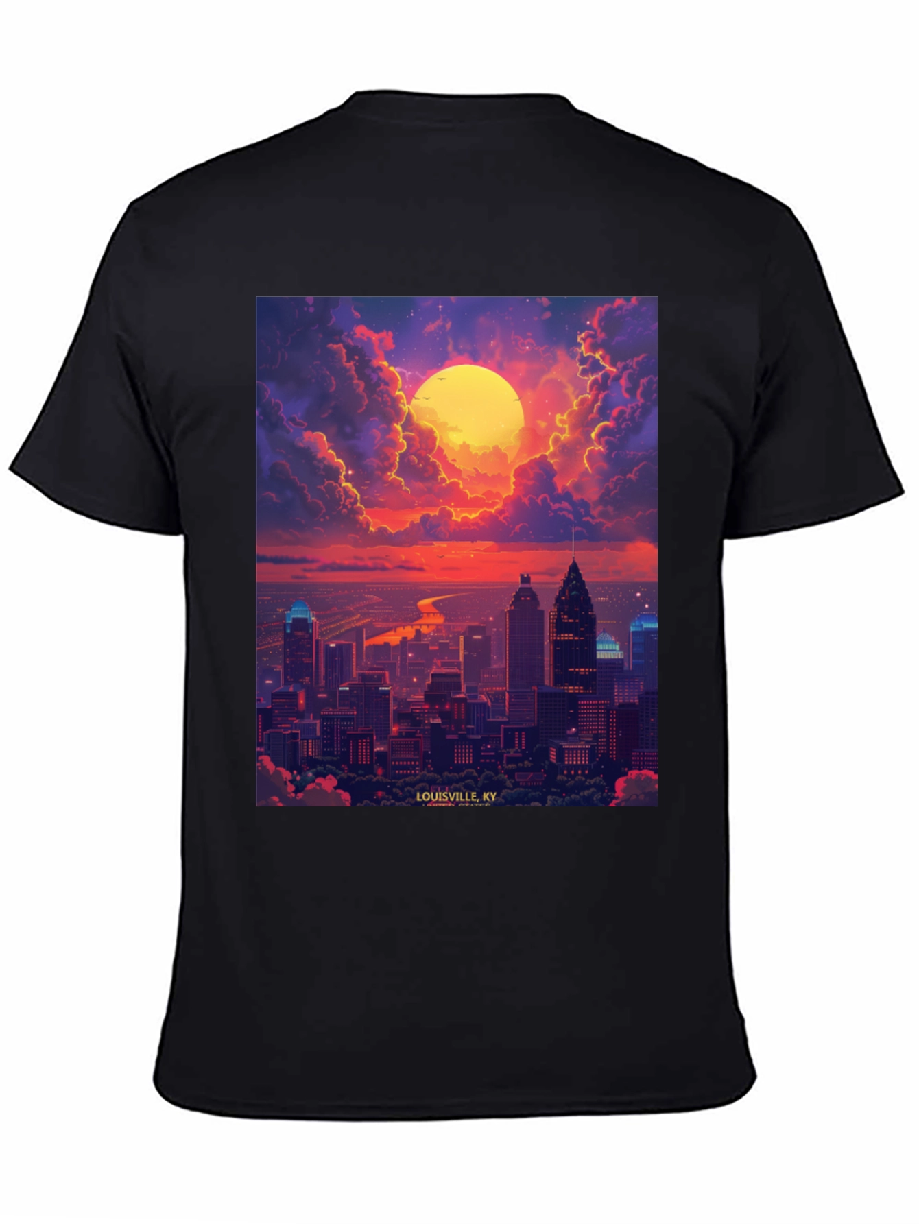 Louisville Kentucky Skyline T-Shirt