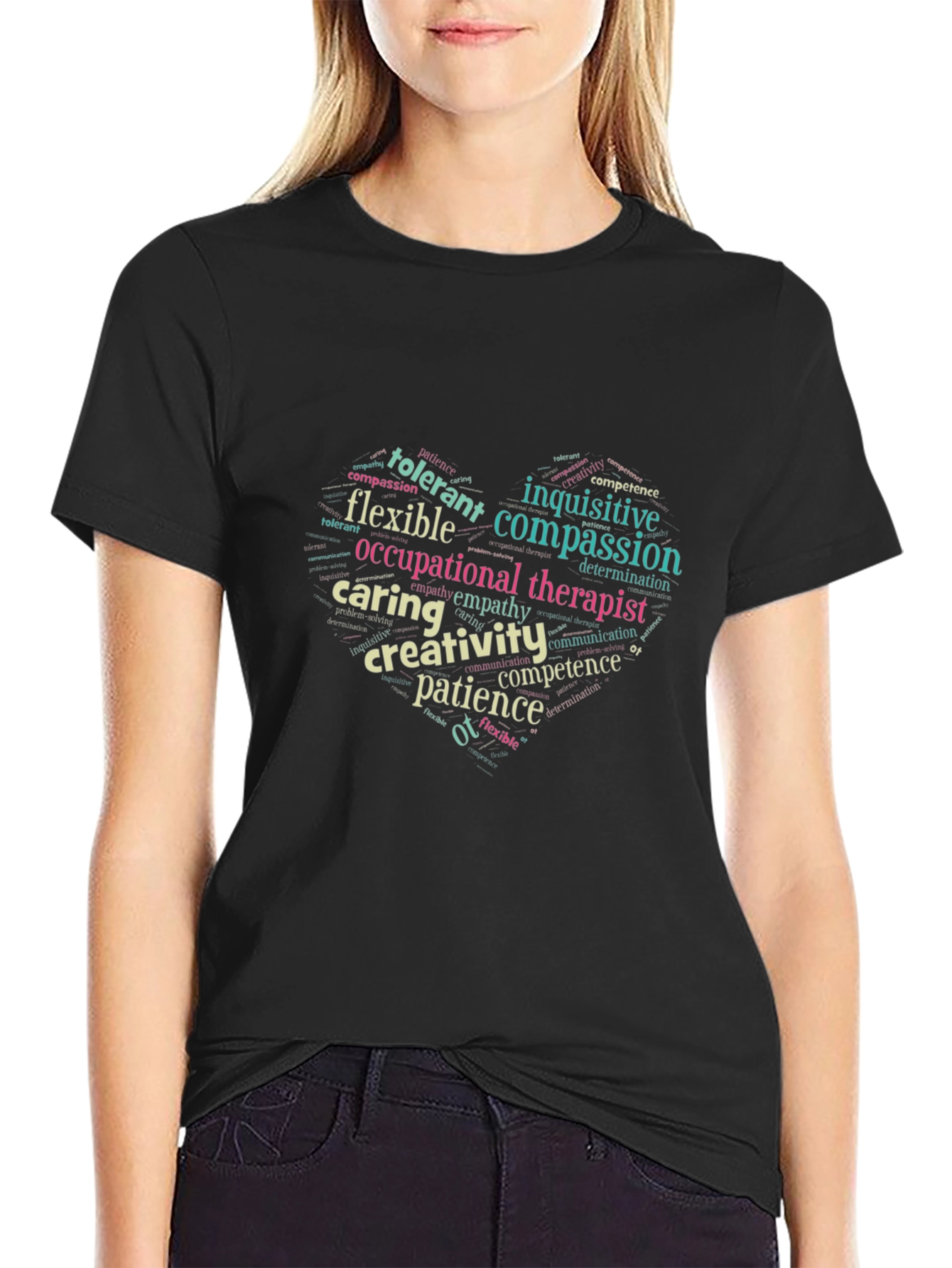 Occupational Therapist Heart T-Shirt