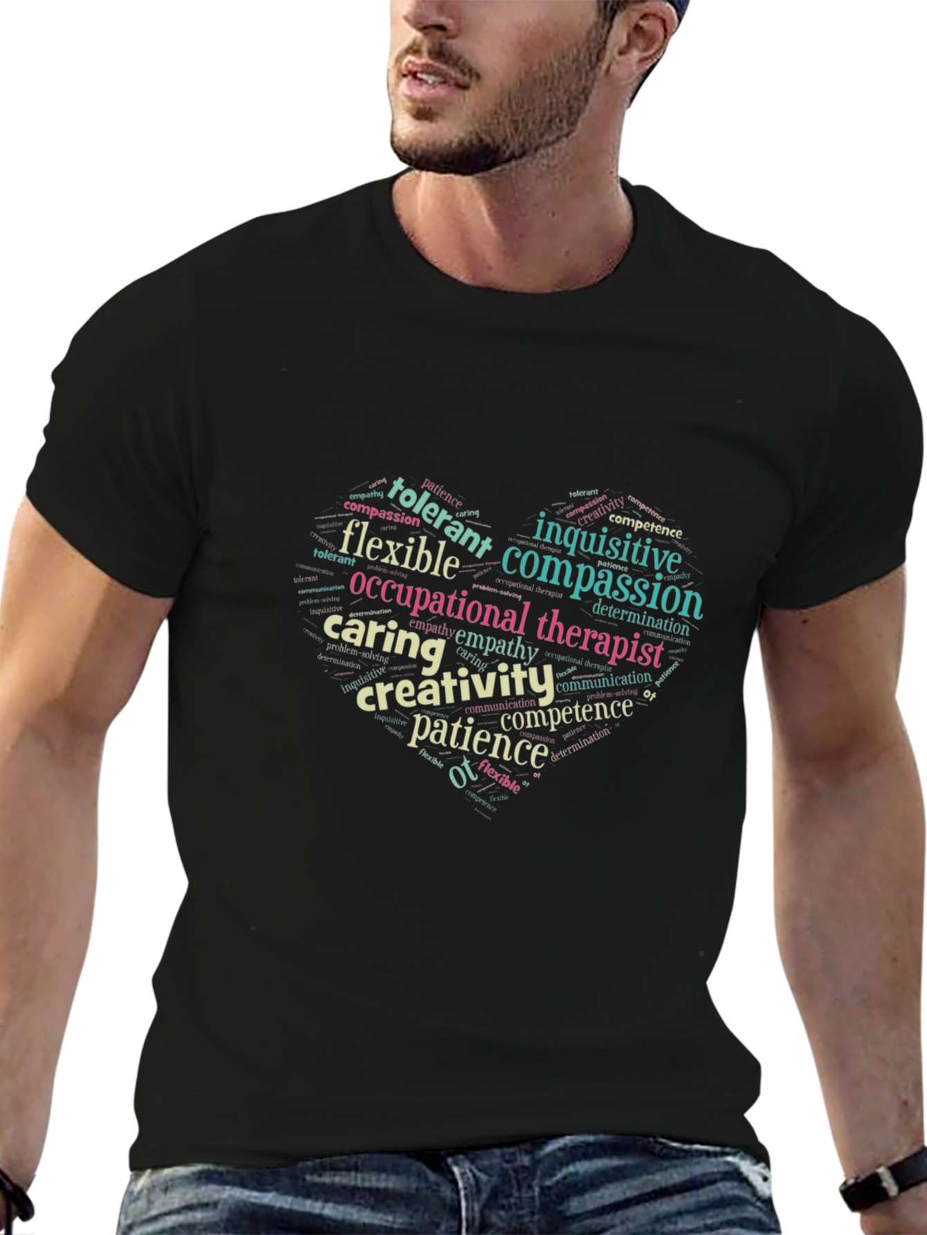 Occupational Therapist Heart T-Shirt