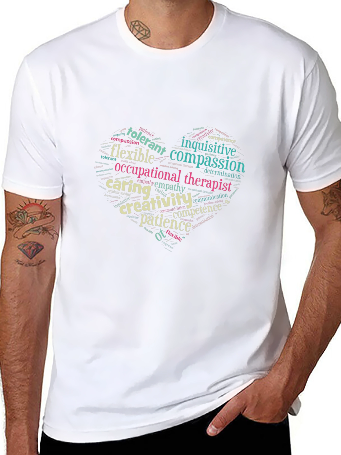 Occupational Therapist Heart T-Shirt
