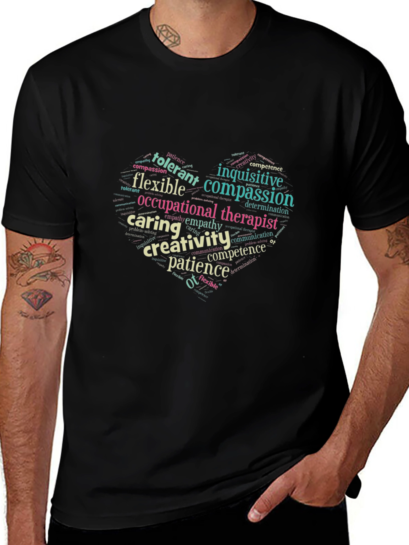 Occupational Therapist Heart T-Shirt