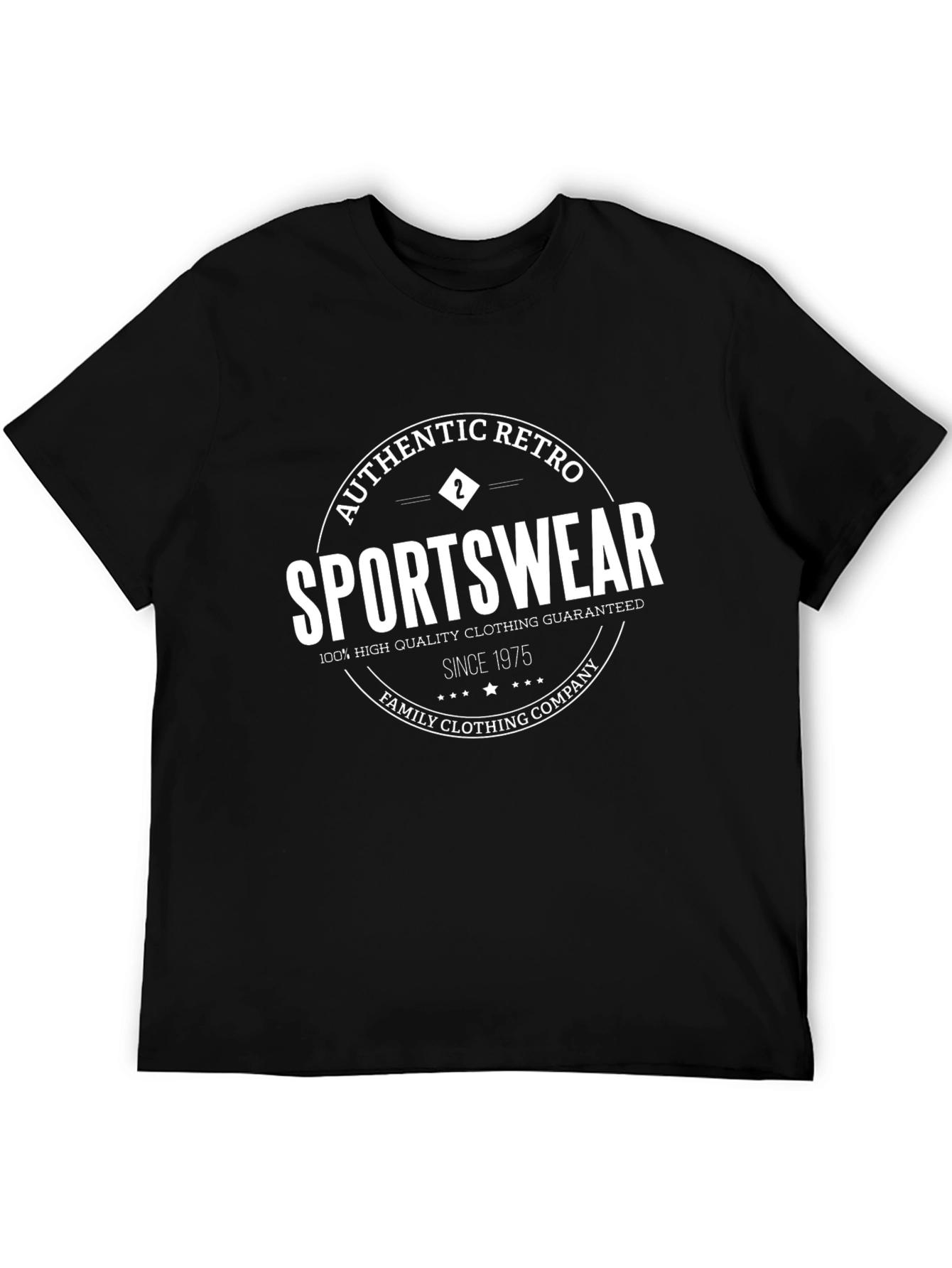 Retro Sportswear T-Shirt - Authentic Family Clothing