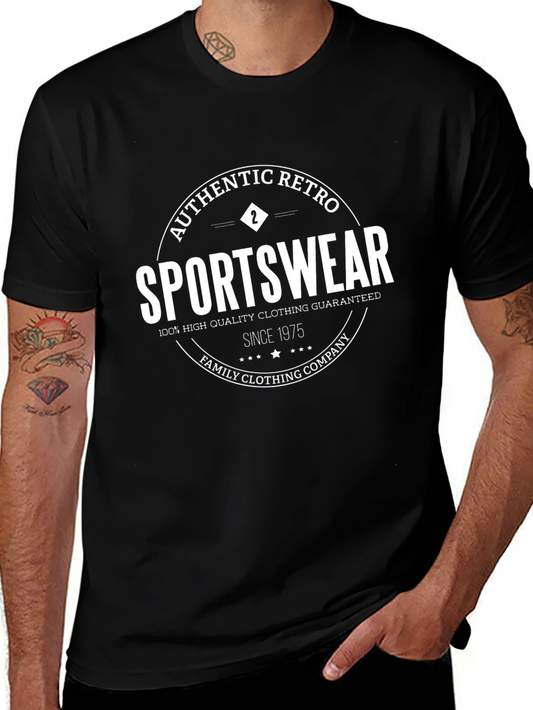 Retro Sportswear T-Shirt - Authentic Family Clothing