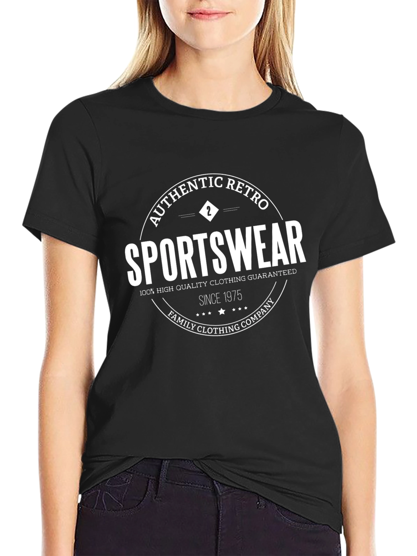 Retro Sportswear T-Shirt - Authentic Family Clothing