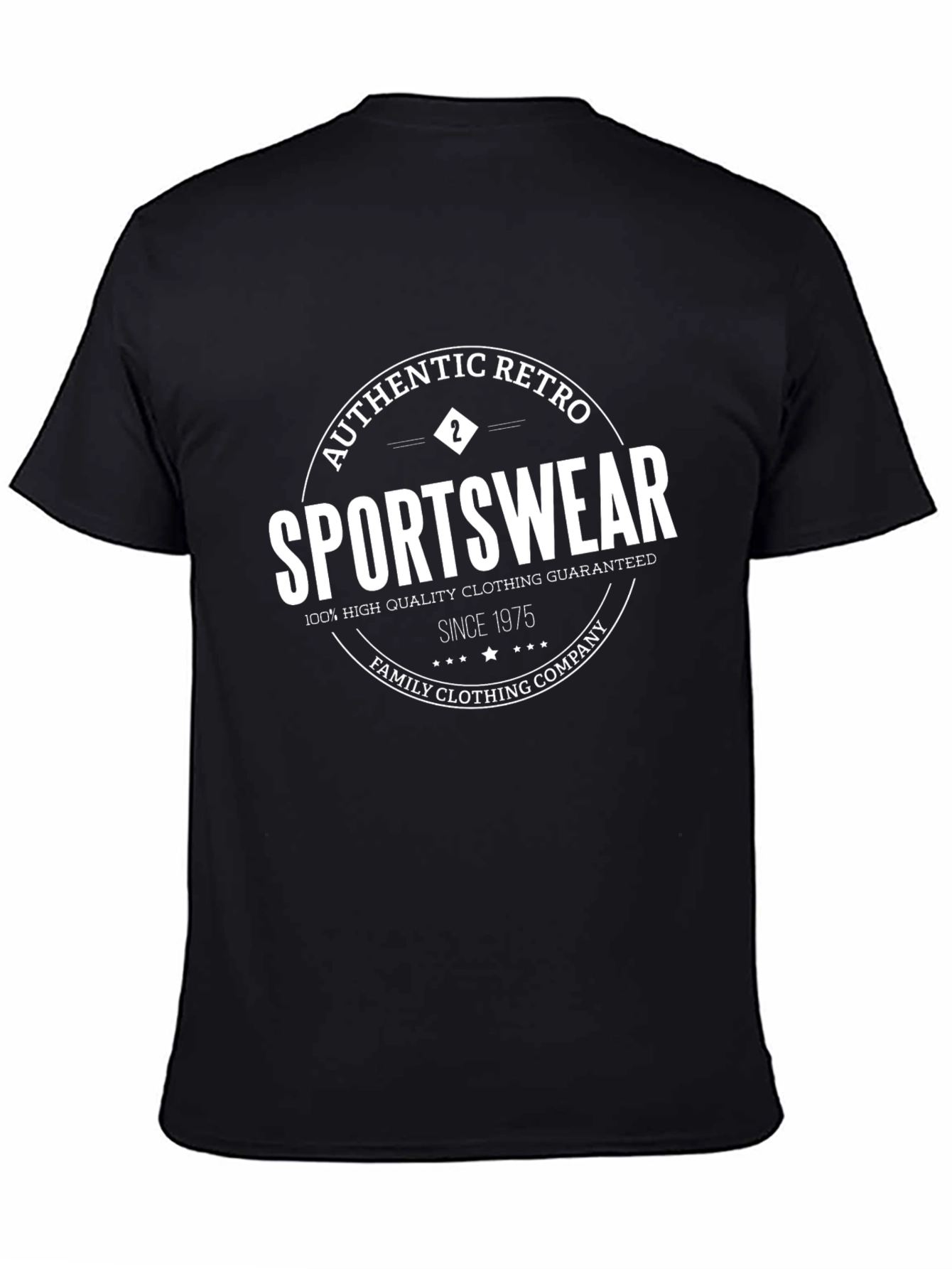 Retro Sportswear T-Shirt - Authentic Family Clothing