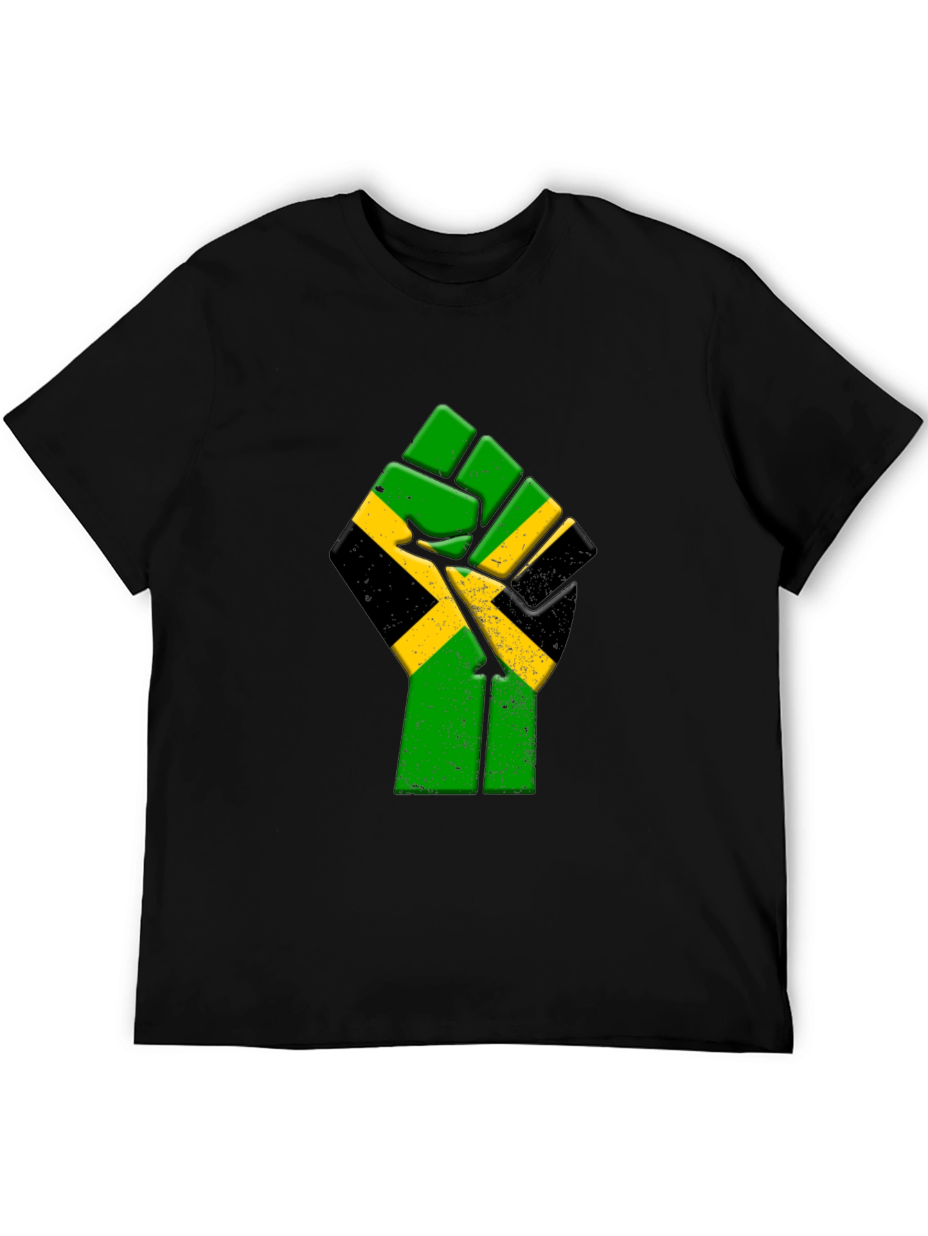 Jamaica Fist T-Shirt - Black Pride Tee