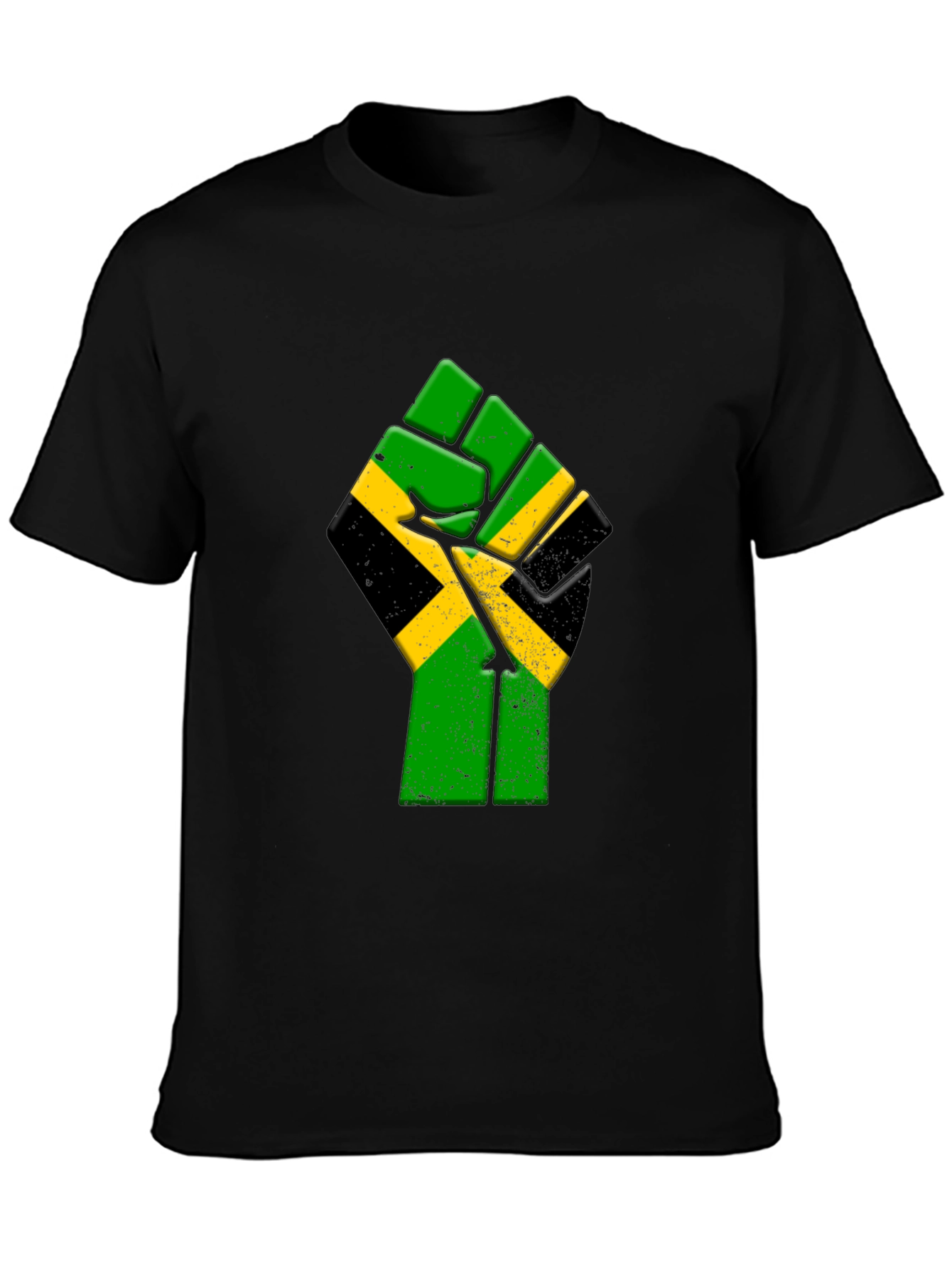 Jamaica Fist T-Shirt - Black Pride Tee