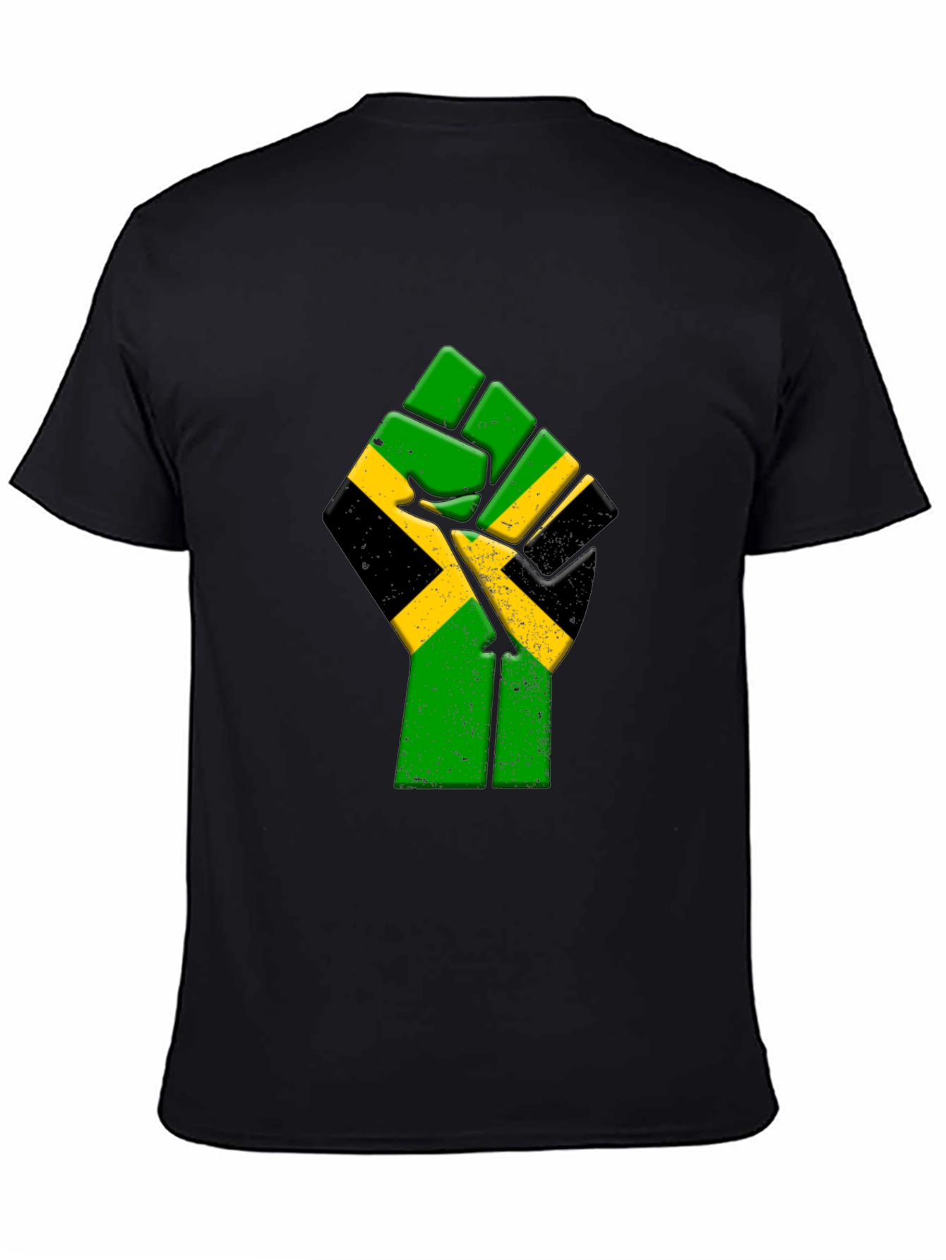 Jamaica Fist T-Shirt - Black Pride Tee