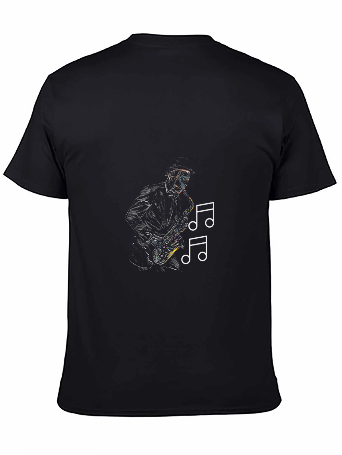 Saxophone Music T-Shirt - Cool Musician Tee