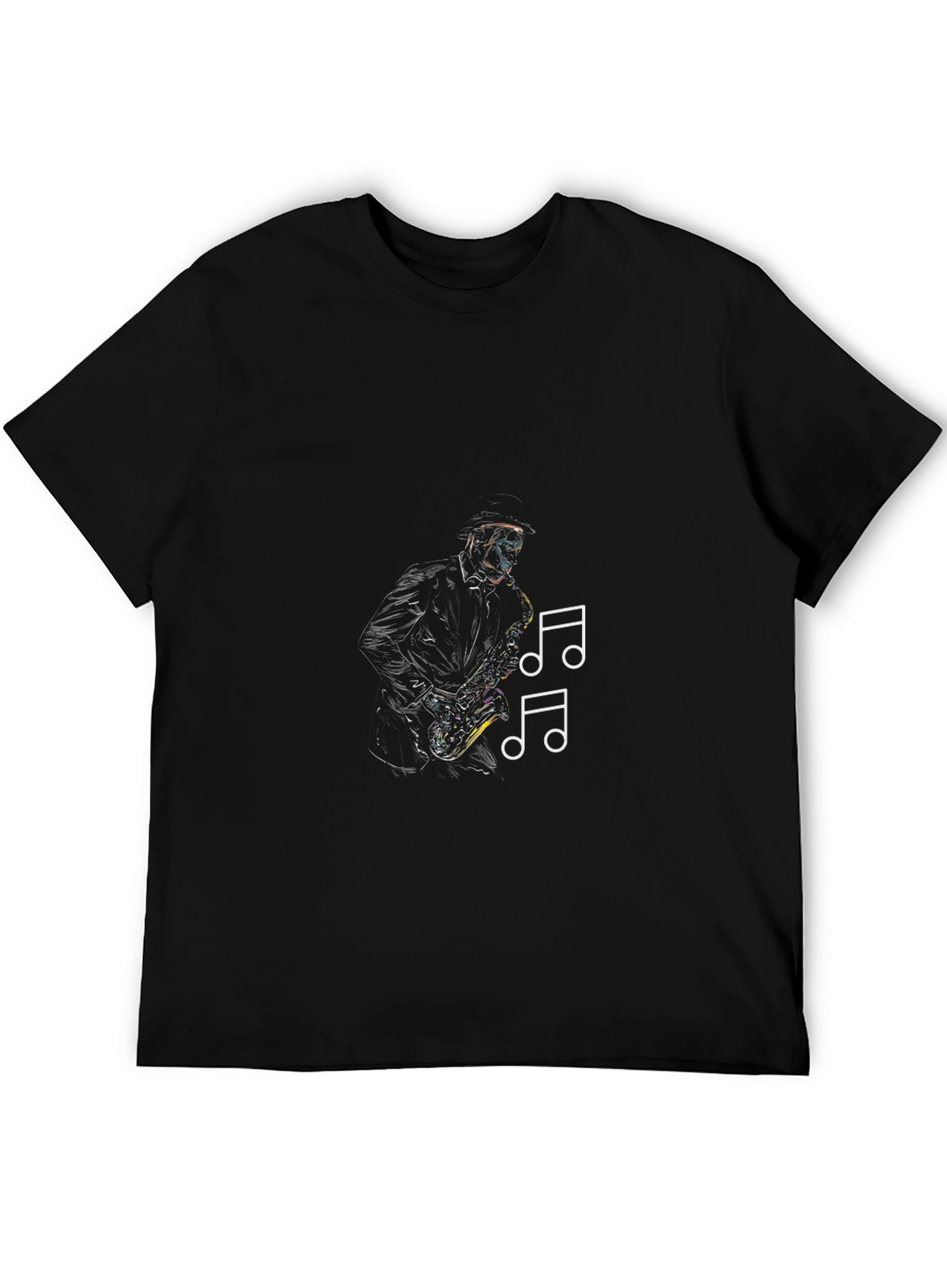 Saxophone Music T-Shirt - Cool Musician Tee