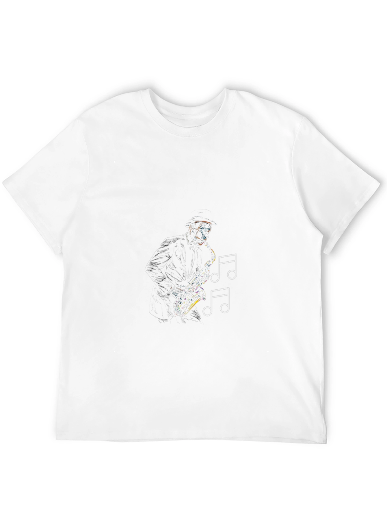 Saxophone Music T-Shirt - Cool Musician Tee