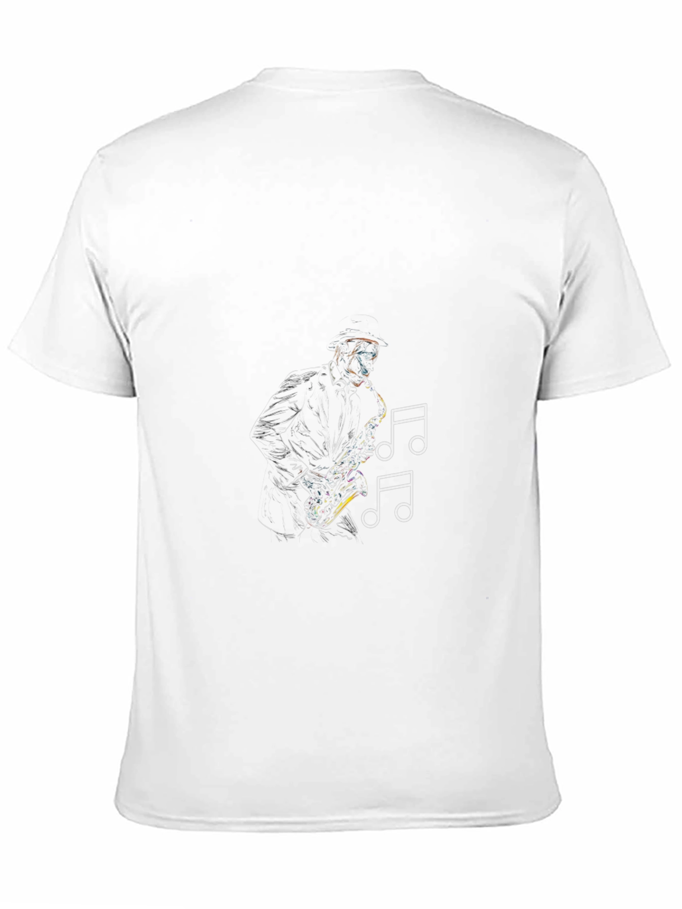 Saxophone Music T-Shirt - Cool Musician Tee