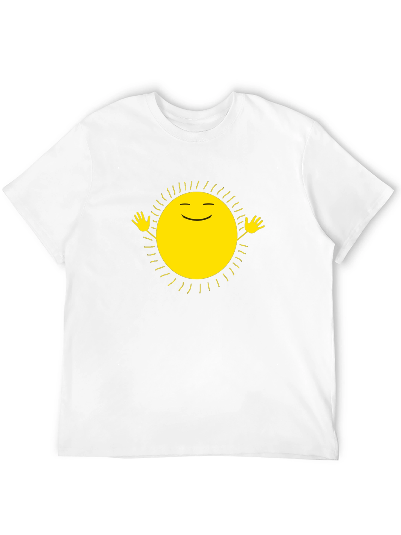 Sunshine Graphic Tee - Happy Sun Design