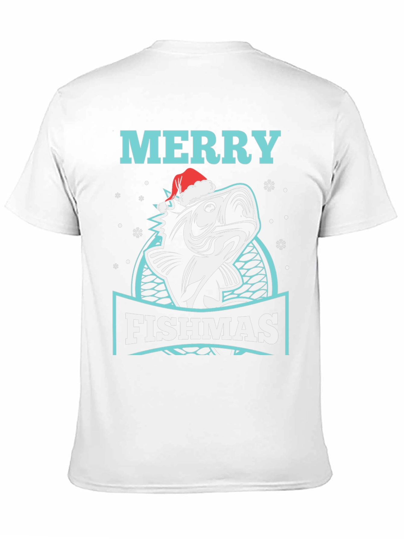 Merry Fishmas T-Shirt - Holiday Fishing Tee