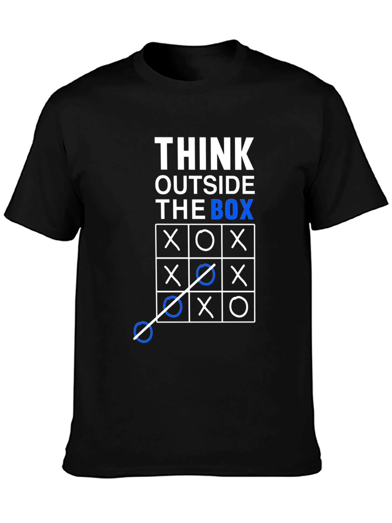 Think Outside the Box T-Shirt - Creative Graphic Tee