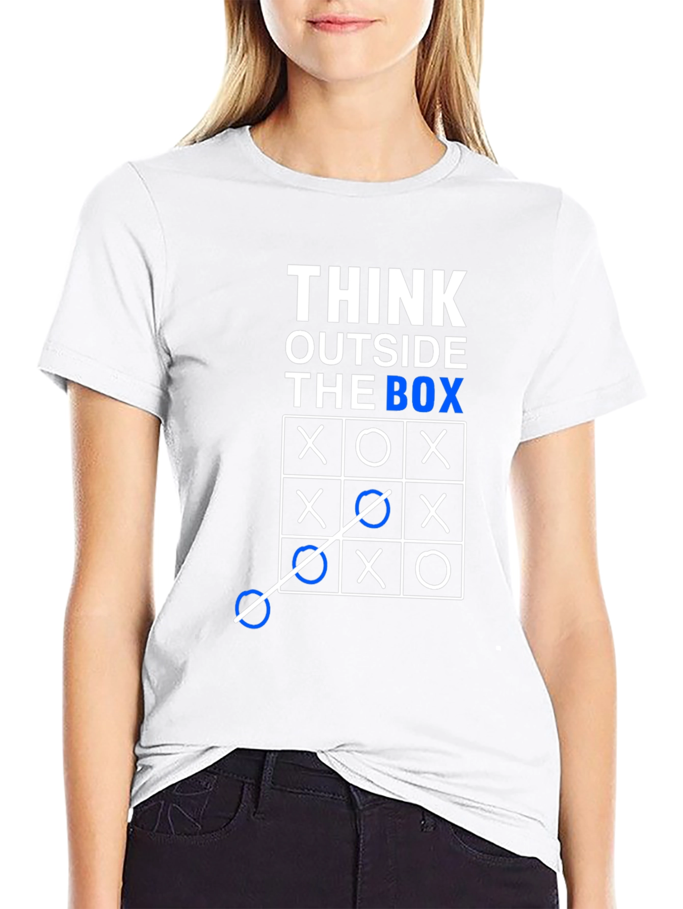Think Outside the Box T-Shirt - Creative Graphic Tee