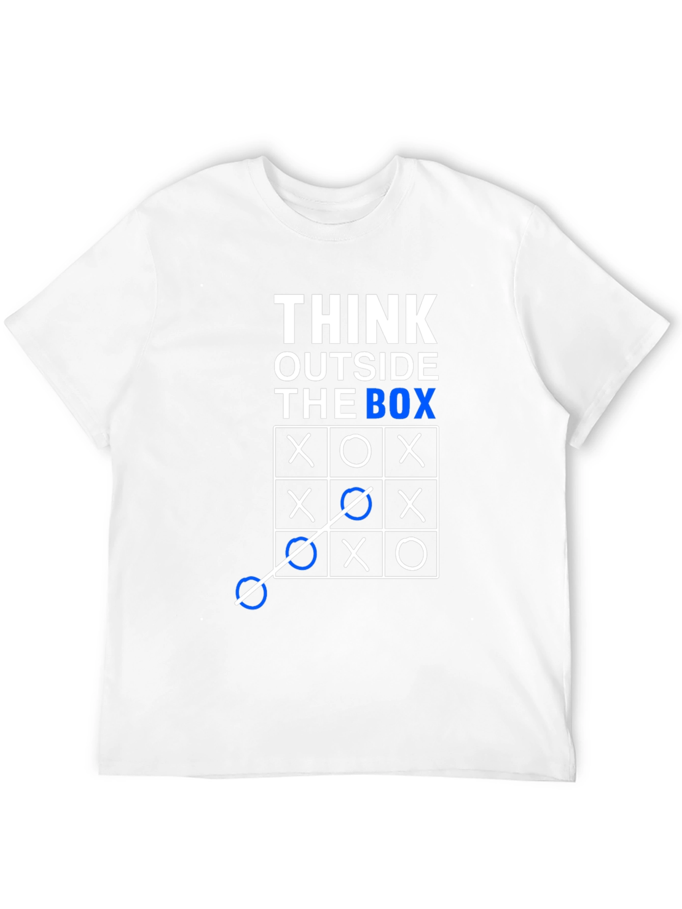 Think Outside the Box T-Shirt - Creative Graphic Tee