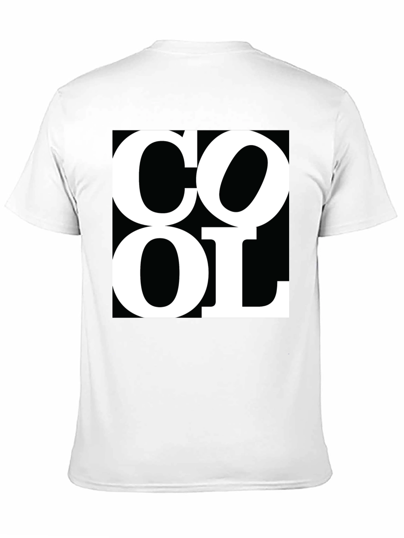 Cool Graphic Tee - Black Short Sleeve T-Shirt