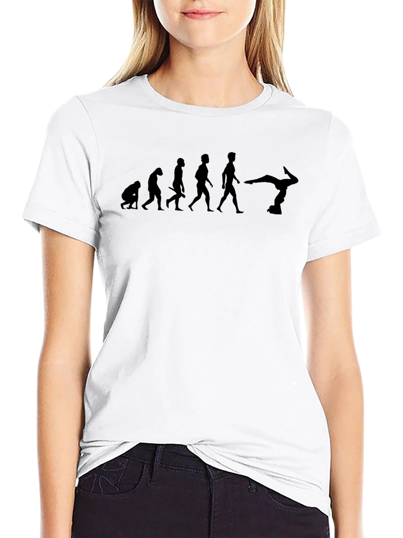 Evolution Gymnast Mens Black T-Shirt