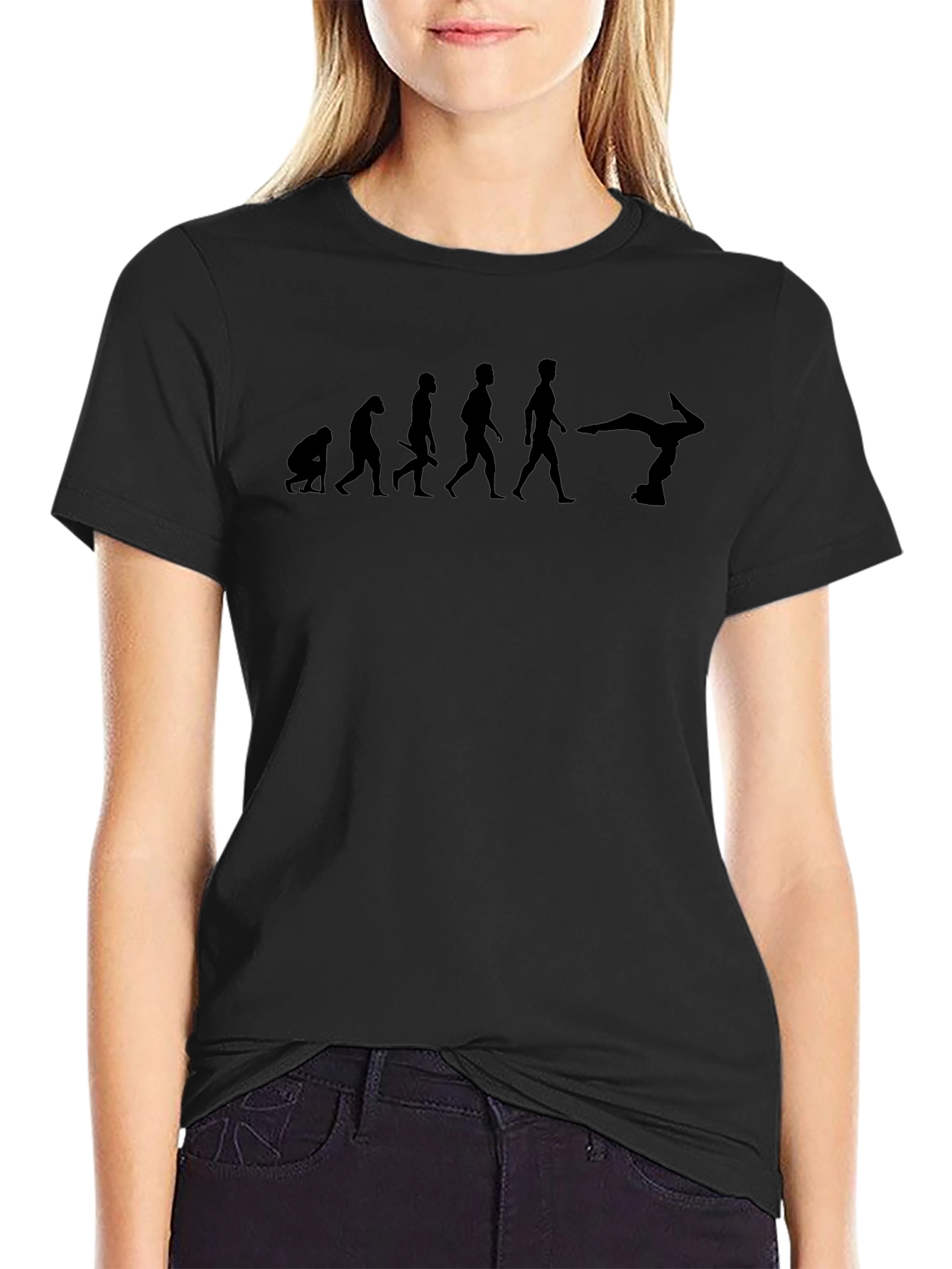 Evolution Gymnast Mens Black T-Shirt
