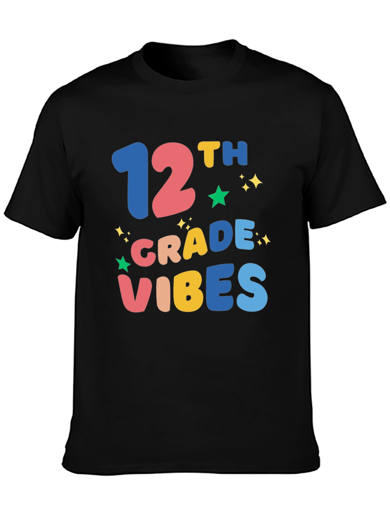12th Grade Vibes T-Shirt - Senior Year Style