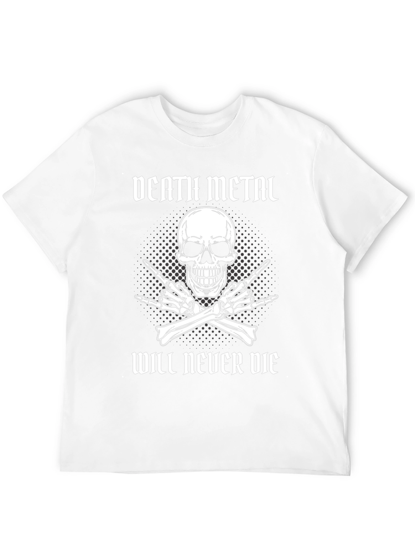 Death Metal Will Never Die Graphic Tee