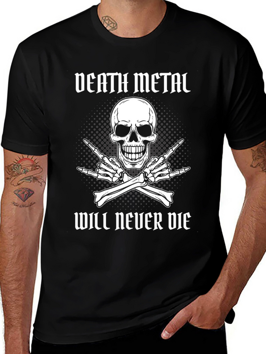 Death Metal Will Never Die Graphic Tee
