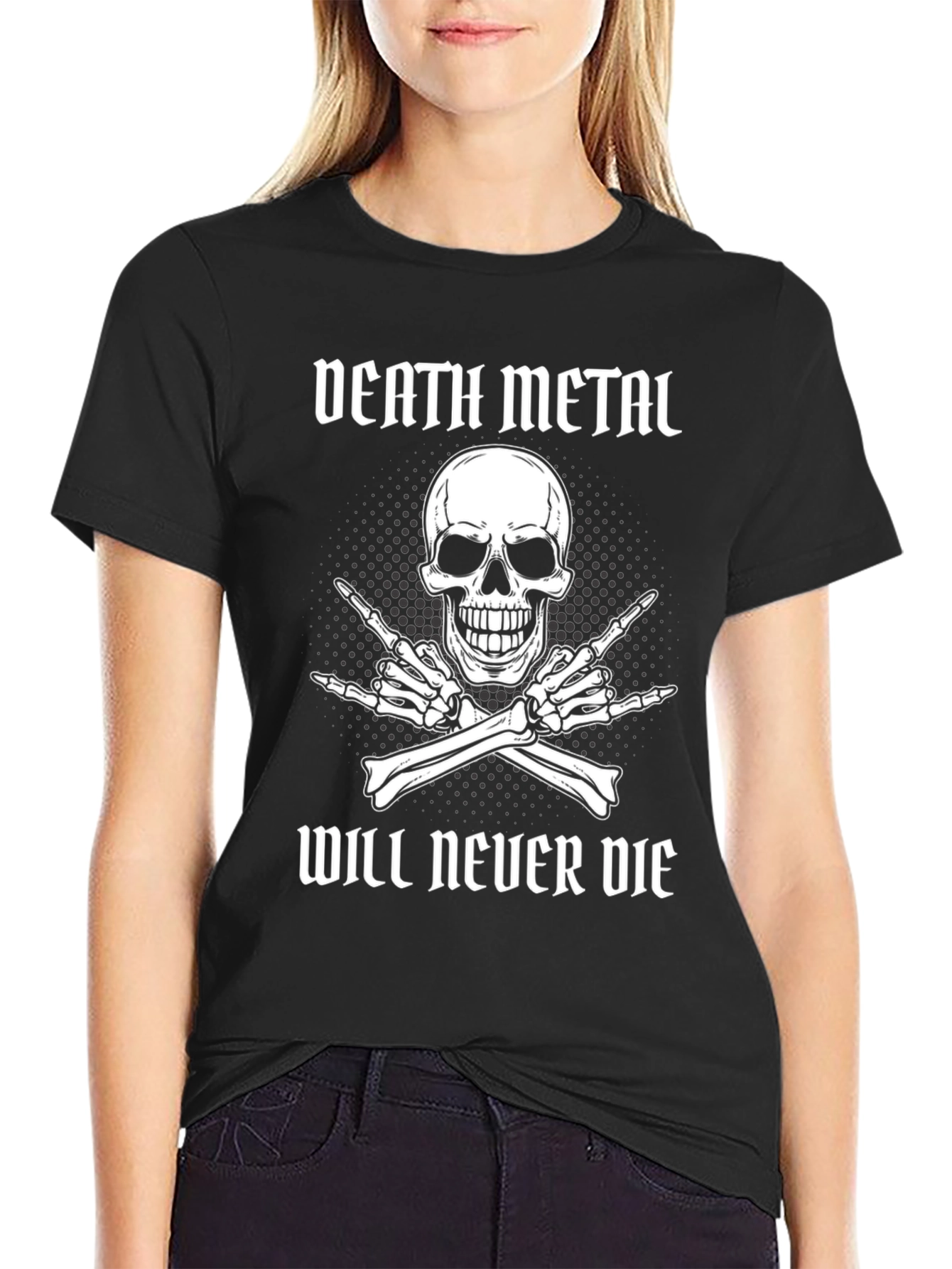 Death Metal Will Never Die Graphic Tee