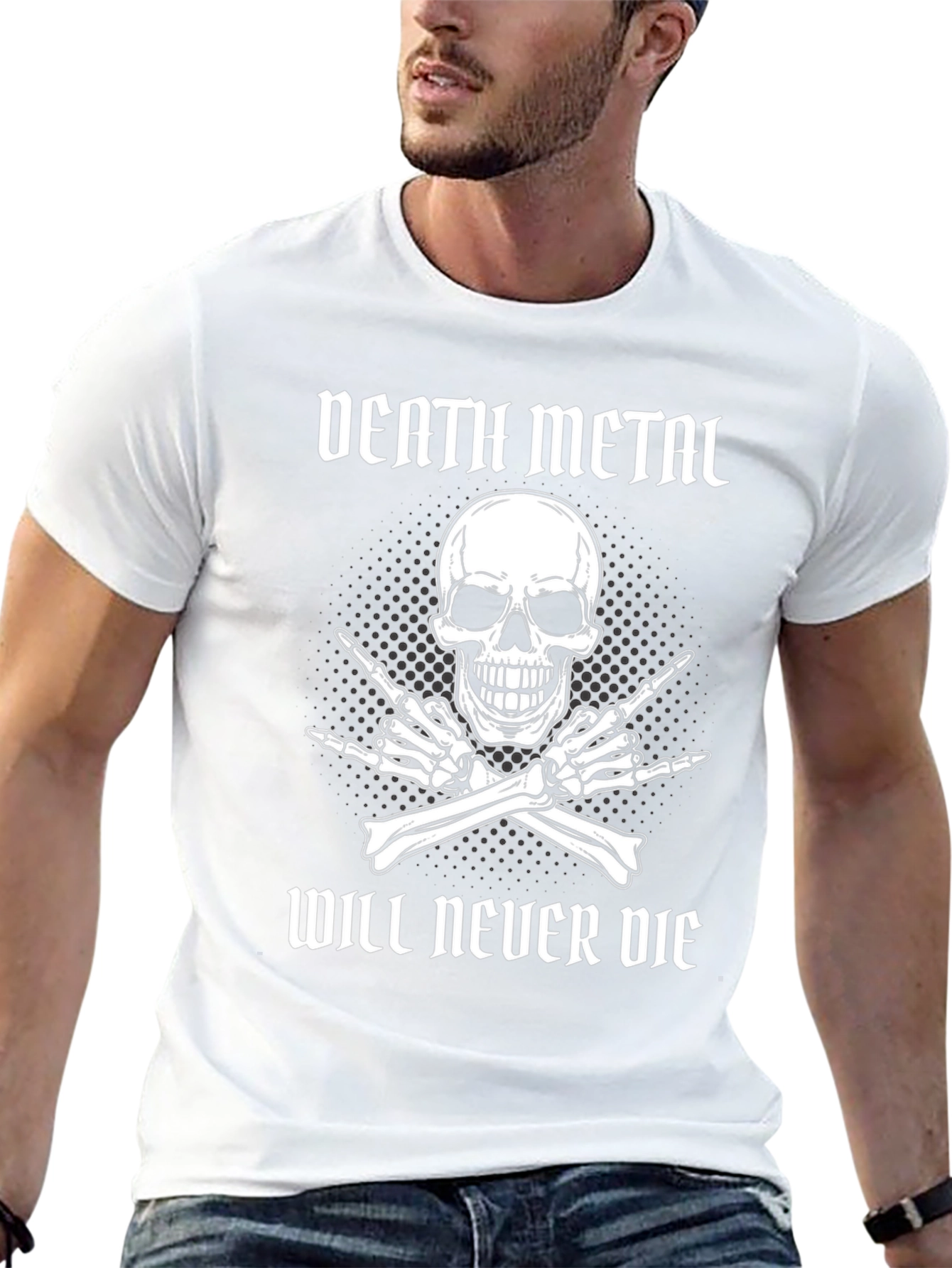 Death Metal Will Never Die Graphic Tee
