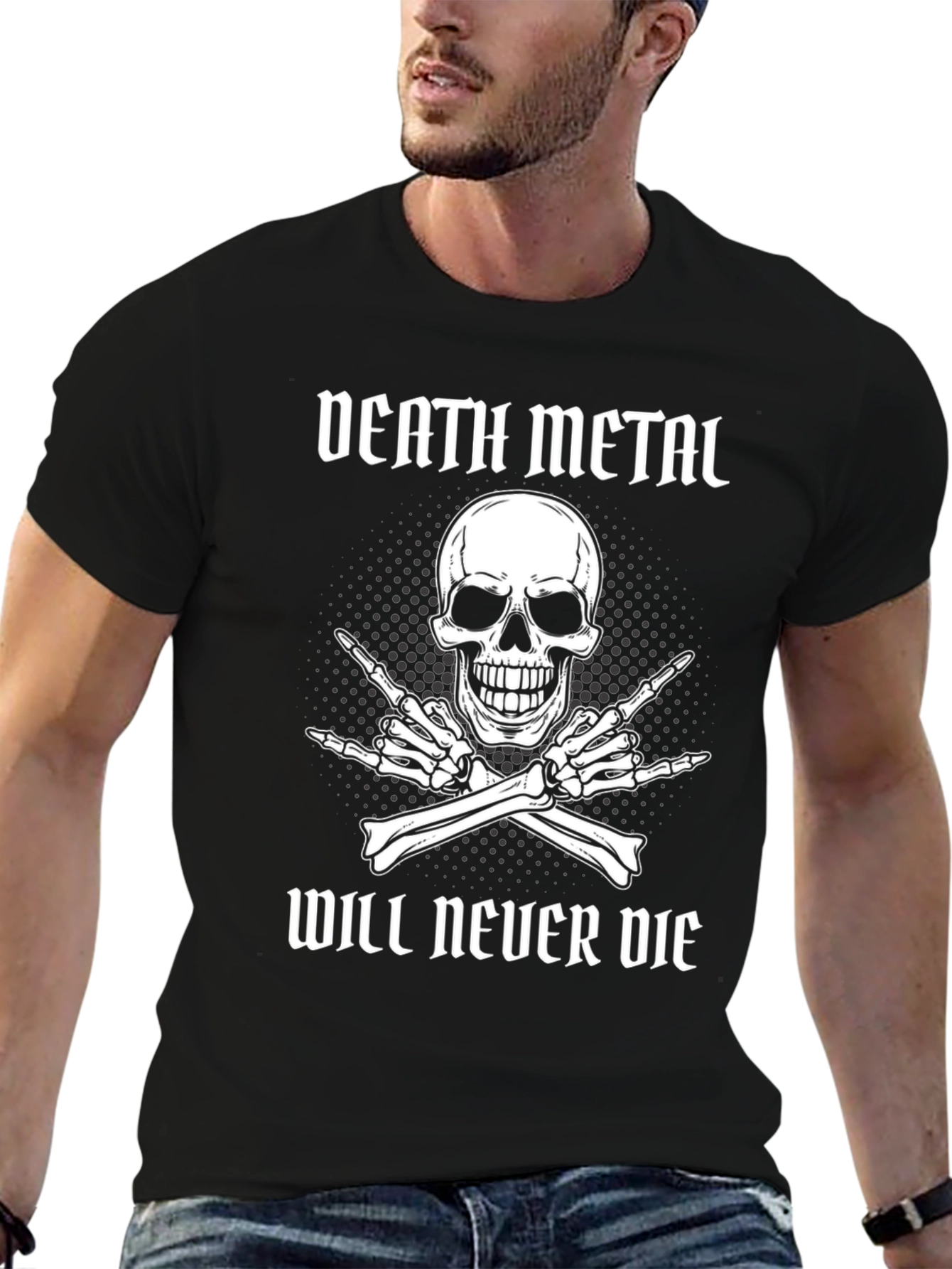 Death Metal Will Never Die Graphic Tee
