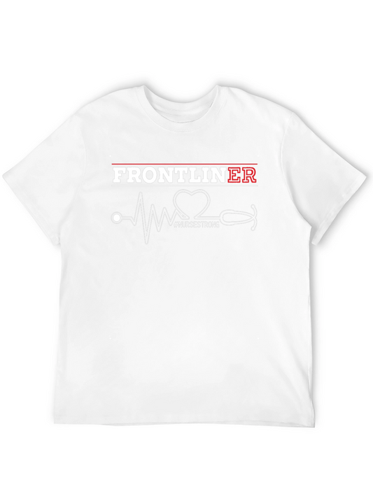 Frontline ER Nurse Strong Graphic Tee
