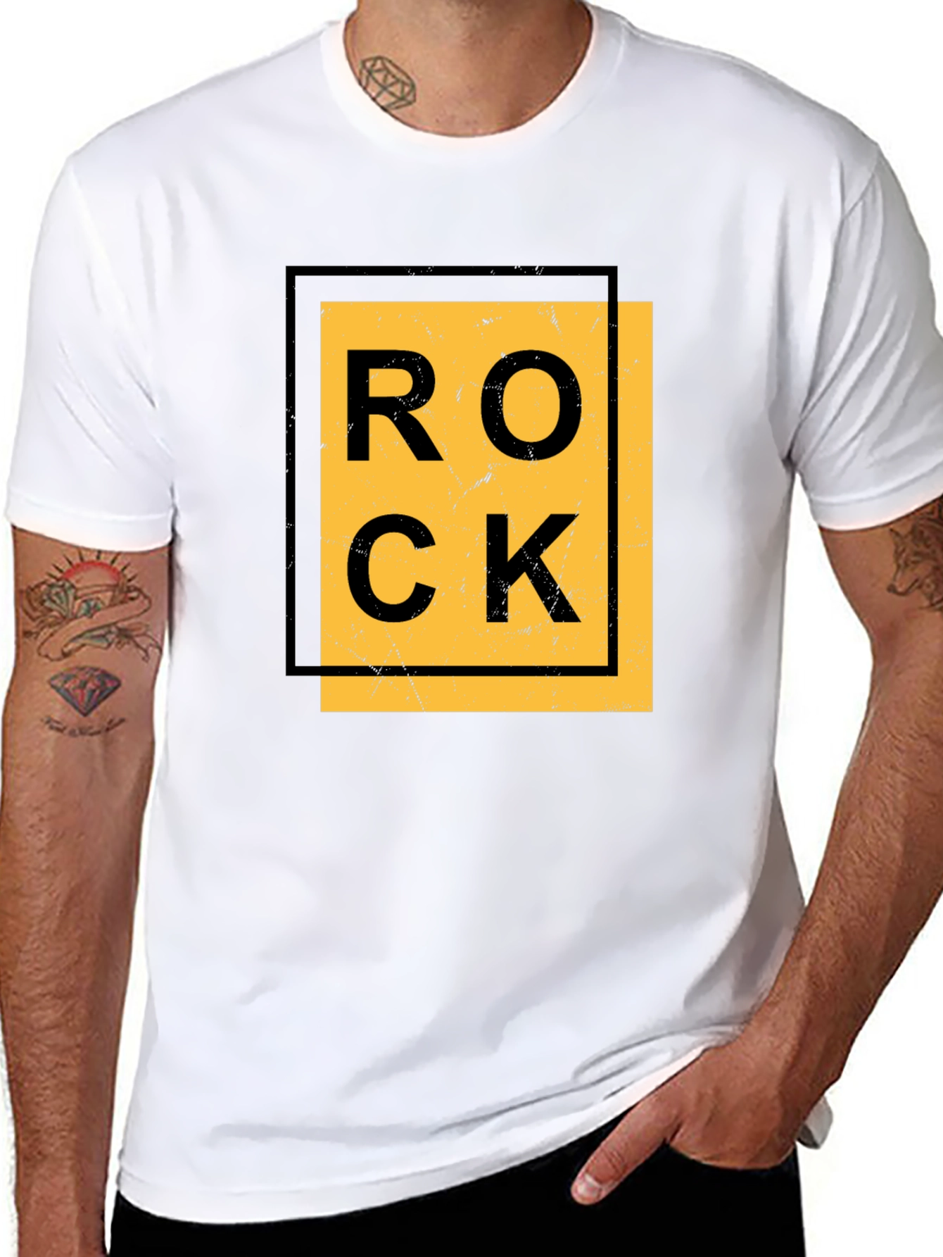 Rock Graphic Tee - Modern Style