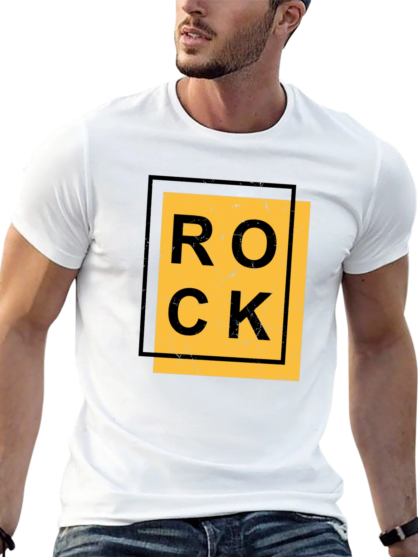 Rock Graphic Tee - Modern Style
