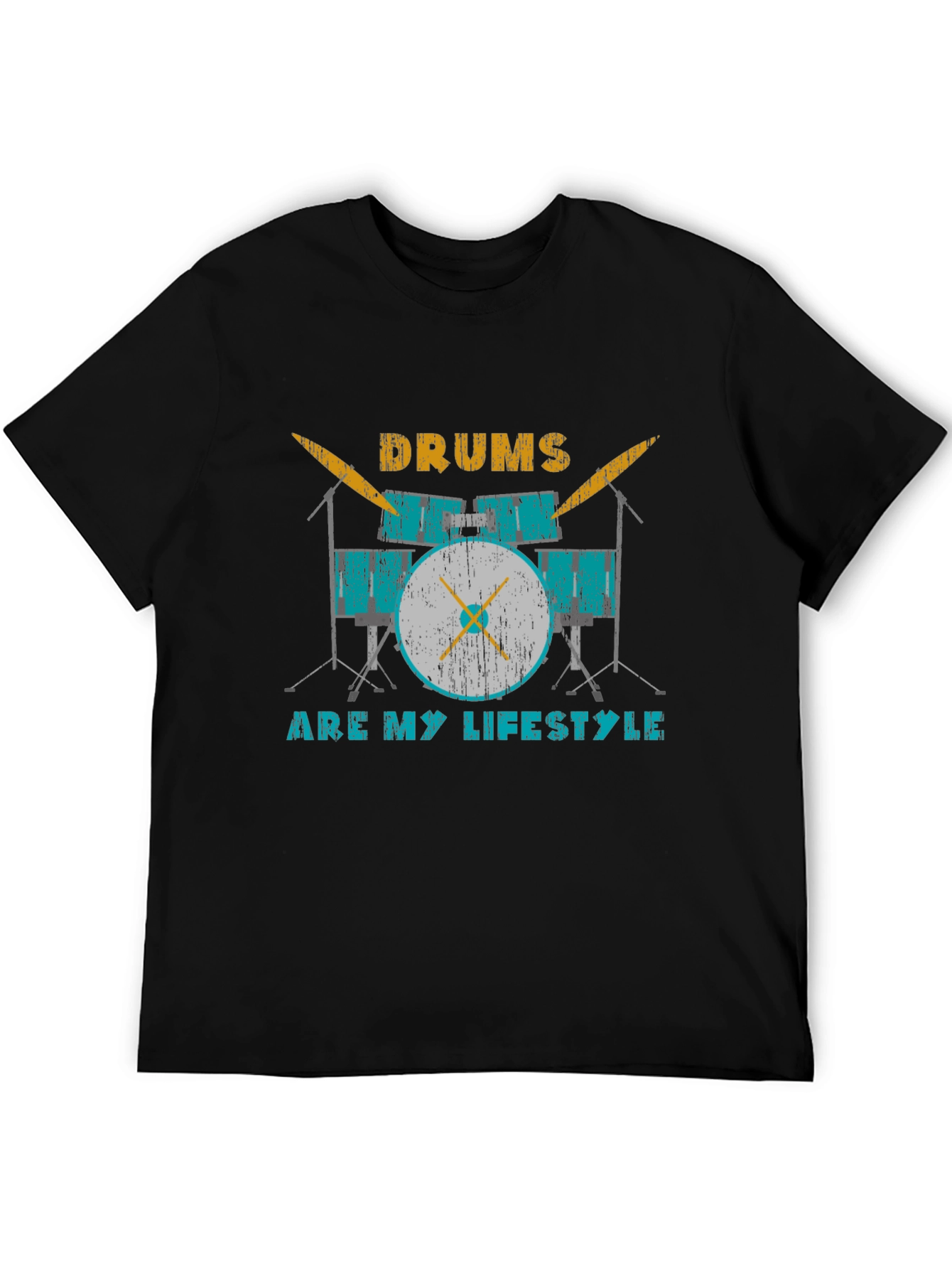 Drums Are My Lifestyle Graphic Tee