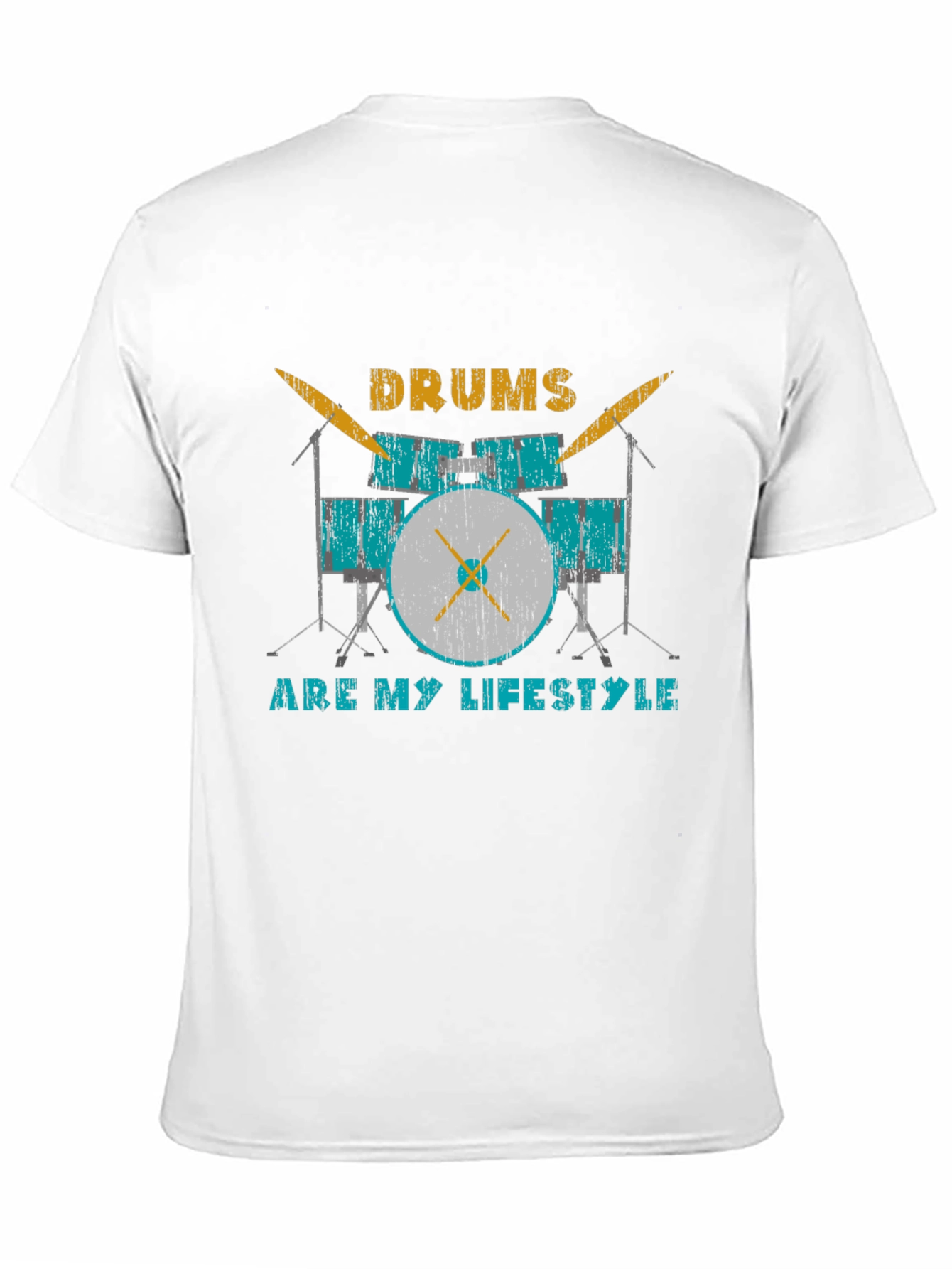 Drums Are My Lifestyle Graphic Tee
