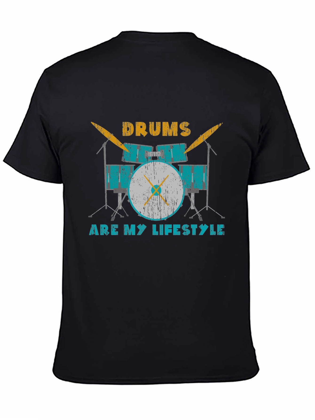 Drums Are My Lifestyle Graphic Tee
