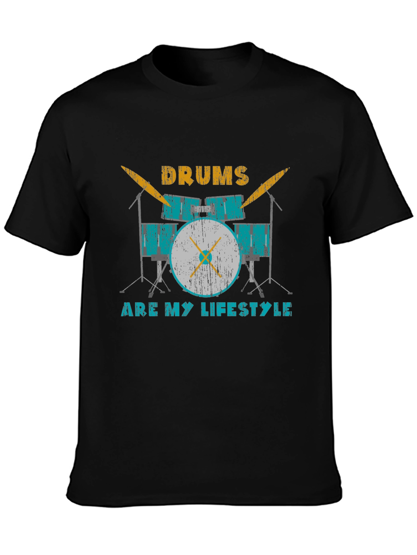 Drums Are My Lifestyle Graphic Tee