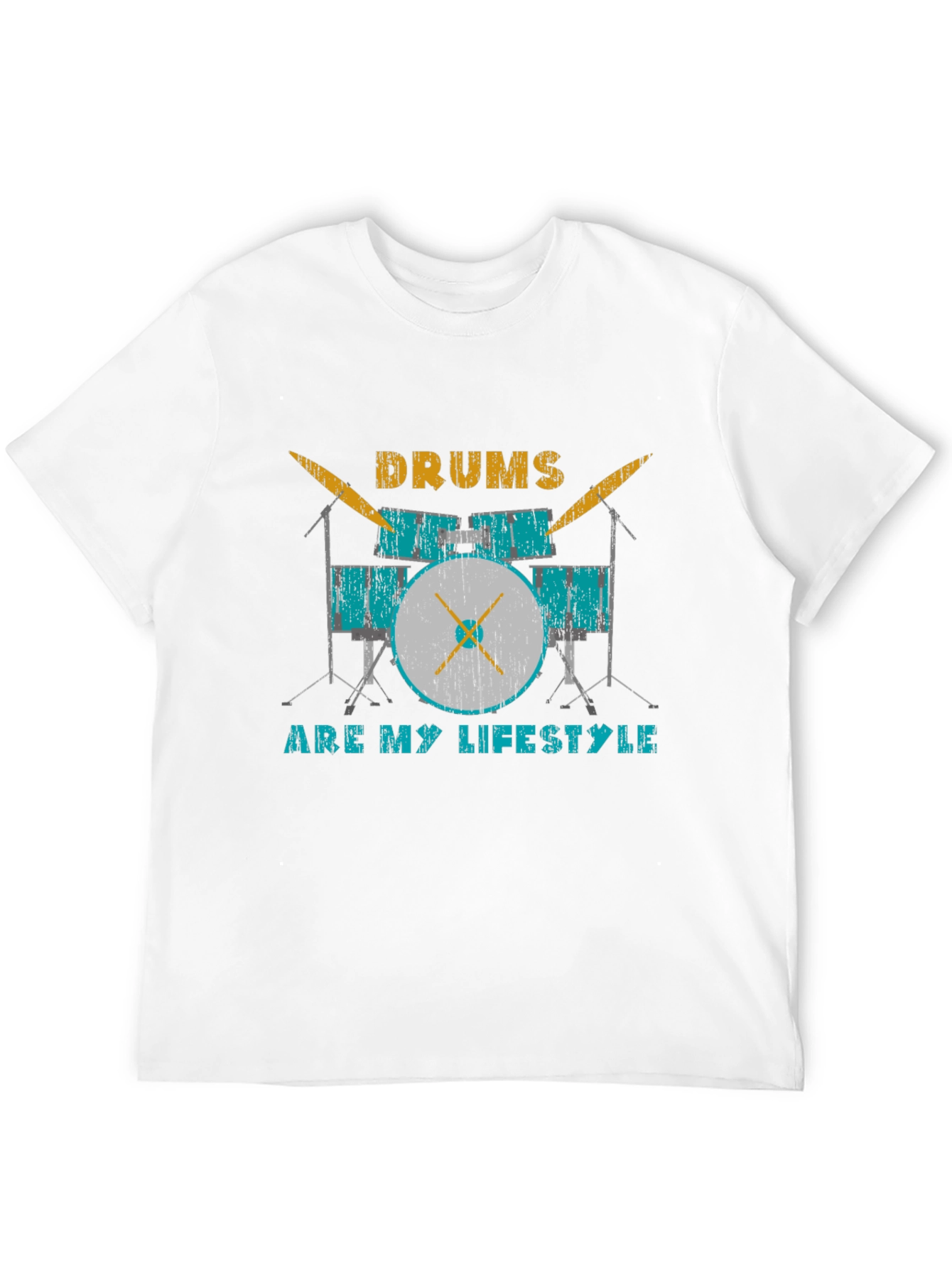 Drums Are My Lifestyle Graphic Tee