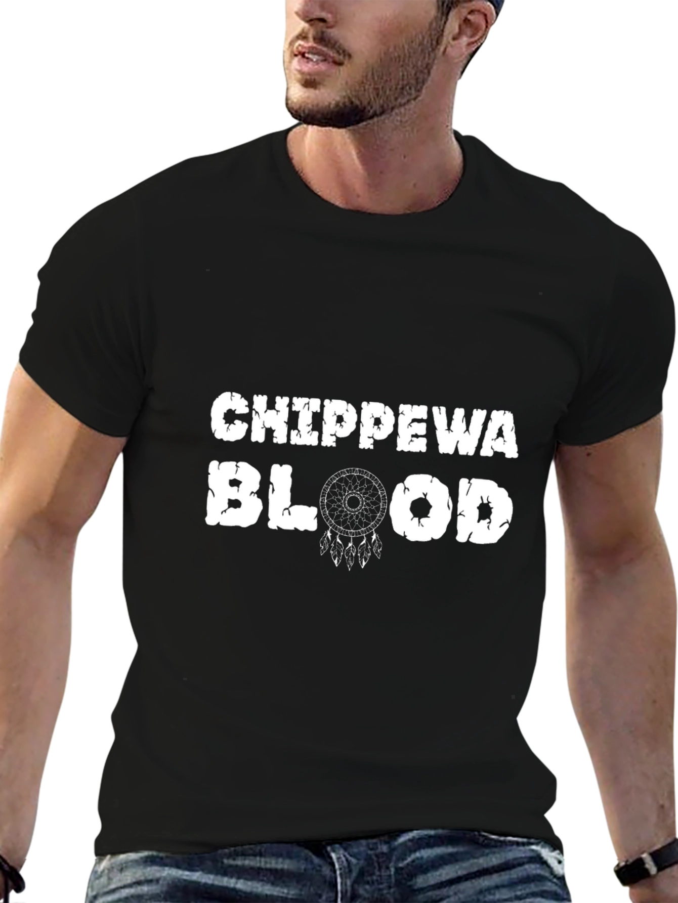 Chippewa Blood T-Shirt - Native American Pride
