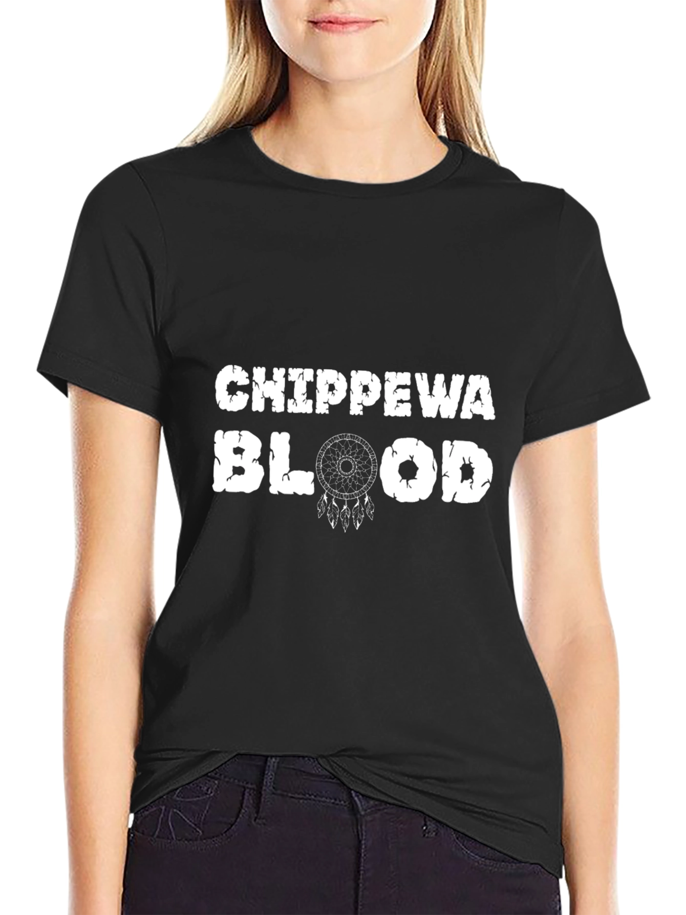 Chippewa Blood T-Shirt - Native American Pride