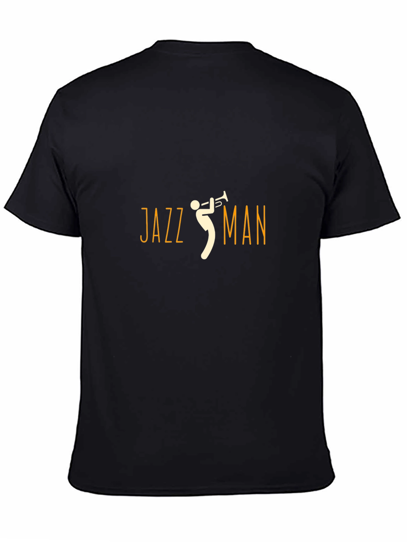 Jazz Man Graphic T-Shirt - Black