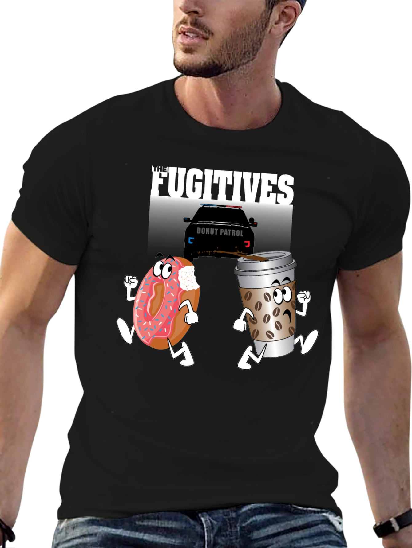 The Fugitives Donut Patrol T-Shirt