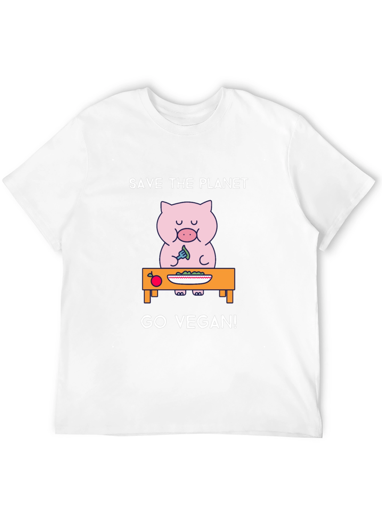 Save the Planet Go Vegan T-Shirt