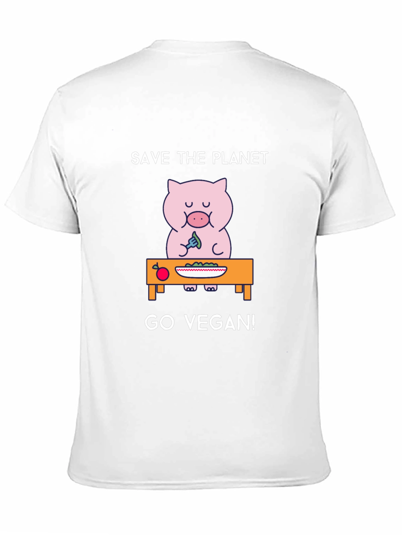 Save the Planet Go Vegan T-Shirt