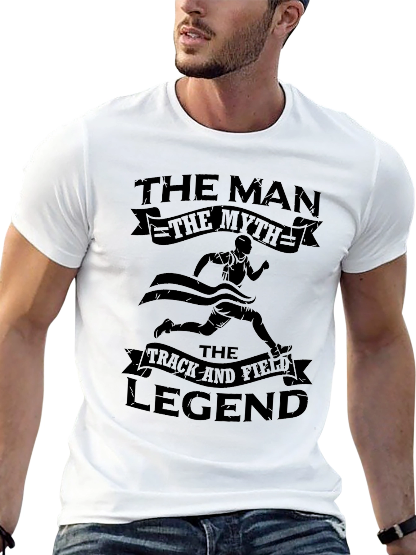 The Man The Myth Track & Field Legend T-Shirt
