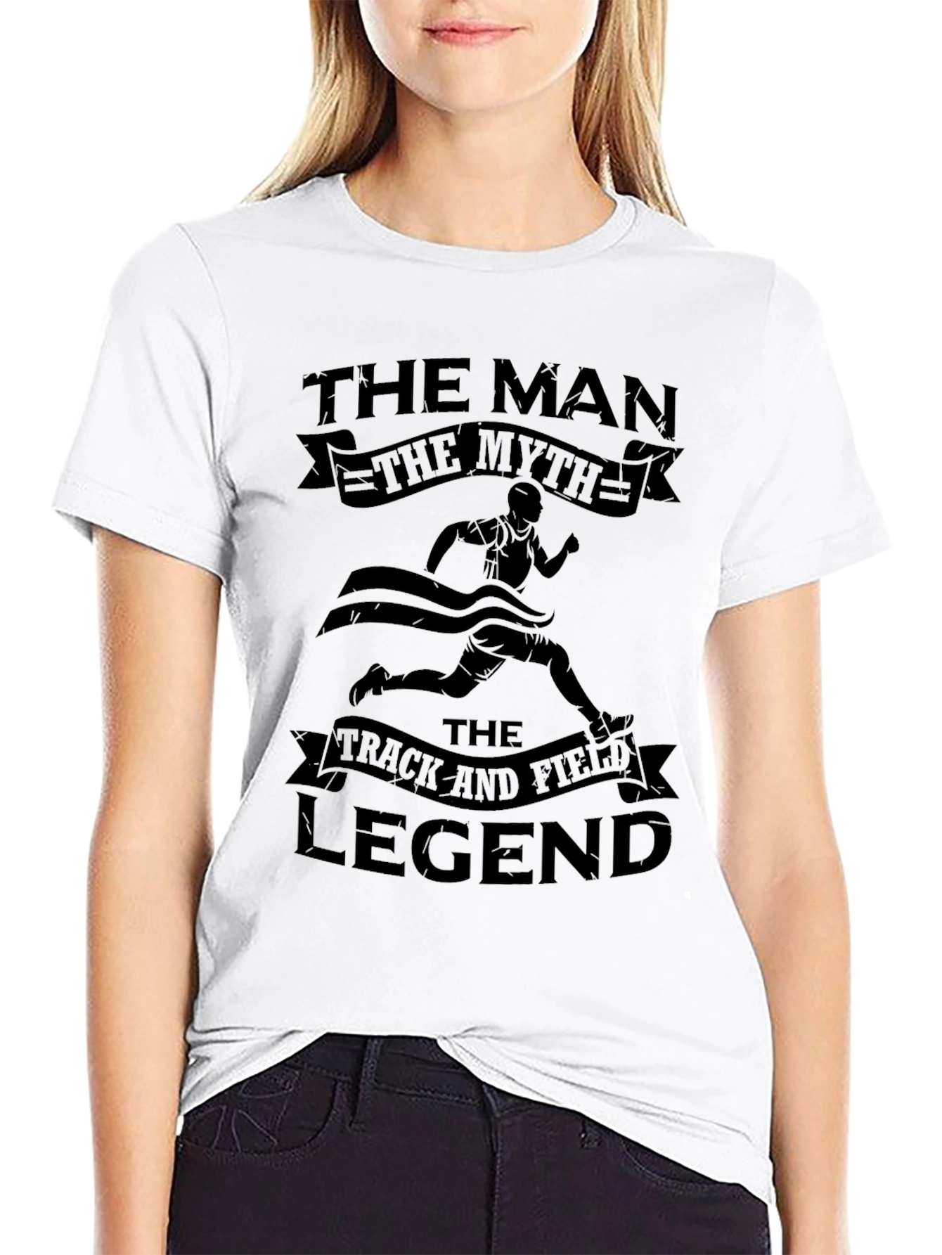 The Man The Myth Track & Field Legend T-Shirt