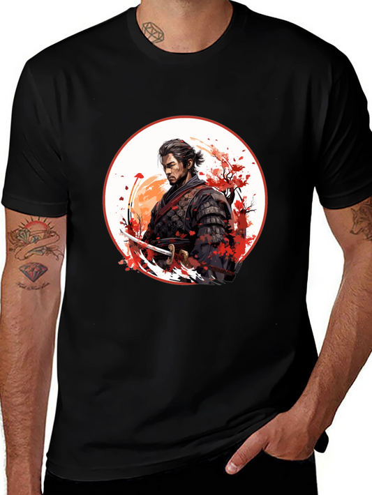 Samurai T-Shirt - Japanese Warrior Design